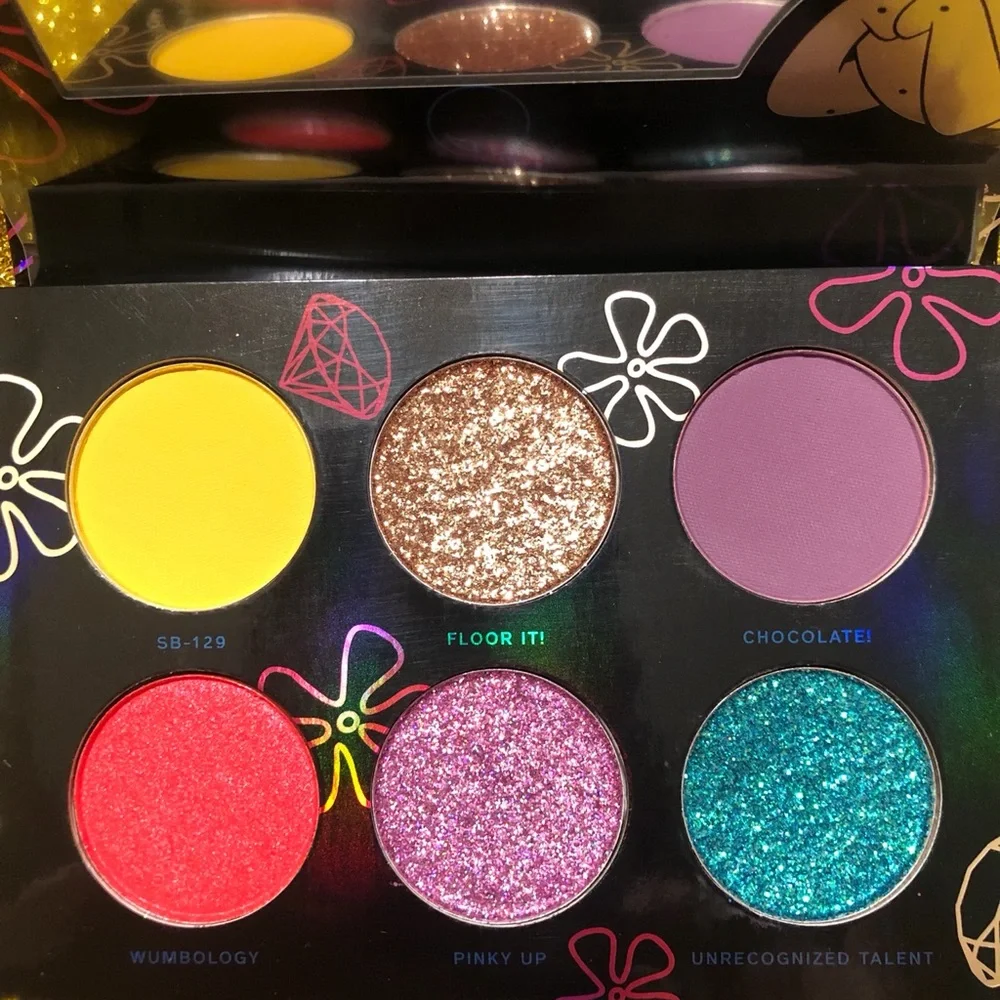 BNIB! Hipdot X SpongeBob Imagination Mini Palette